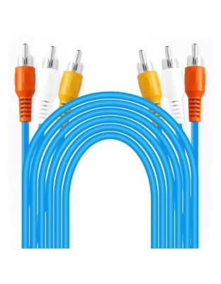 RC303_3RCA_Male_to_Male_AV_Stereo_3.0m_Cable