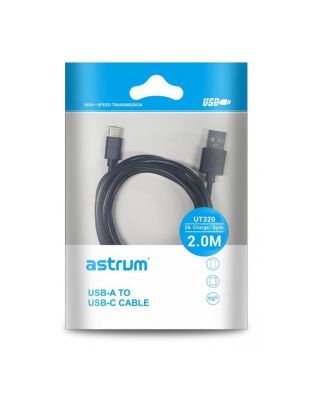 UT320_USB_2.0_to_USB-C_Charge_Sync_2.0m_Cable