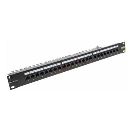 Zone_24-Port_CAT6_Populated_1U_Black_Patch_Panel