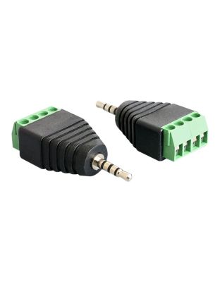 DELOCK_2.5MM_STEREO_ADAPTER_4-PIN_TERMINAL_BLOCK_65454