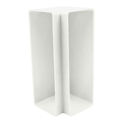 DECORDUCT_165X55_BEND_WHITE
