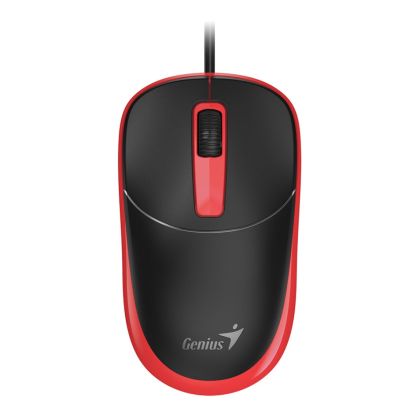 GENIUS_DX-123_1.5M_USB_CLASSIC_OPTICAL_MOUSE_-_BLACK_RED