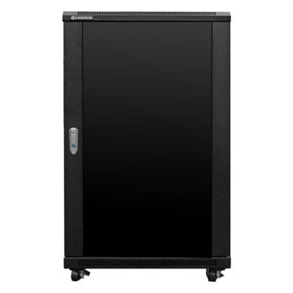 Linkbasic_18U_600_Deep_Cabinet_2_Fans_2_Shelves