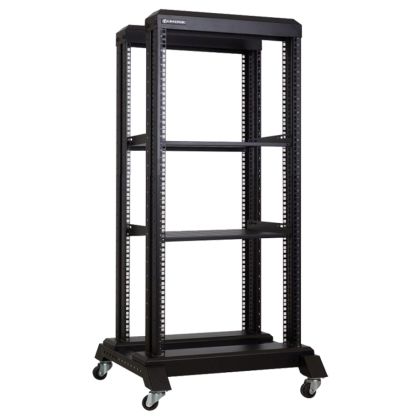 Linkbasic_22U_600_Deep_Open_Rack_2_Shelves