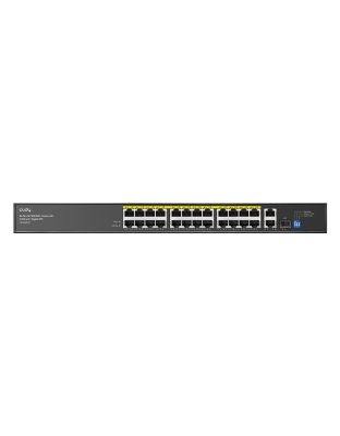 Cudy_24_Port_Fast_Ethernet_PoE_290W_2_Gigabit_1SFP_Switch