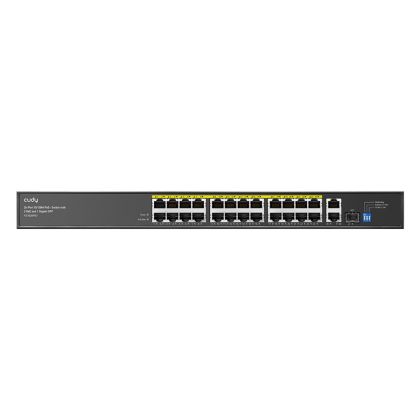 Cudy_24_Port_Fast_Ethernet_PoE_290W_2_Gigabit_1SFP_Switch