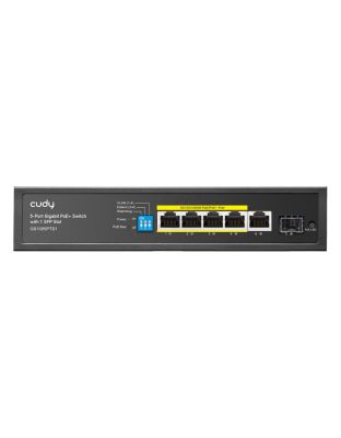Cudy_5_Port_Gigabit_4_PoE_120W_1SFP_Switch