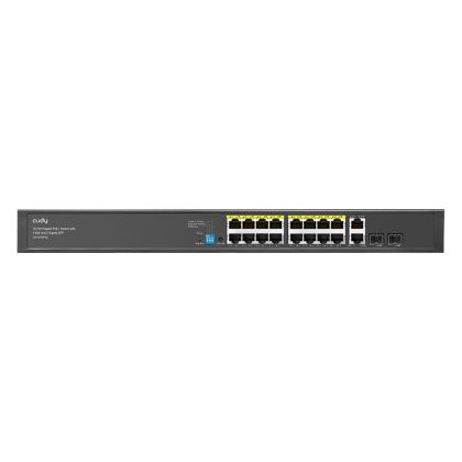 Cudy_16_Port_Gigabit_PoE_180W_2_Gigabit_2SFP_Switch