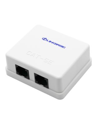 Linkbasic_Cat5e_Double_Surface_Mount_Box