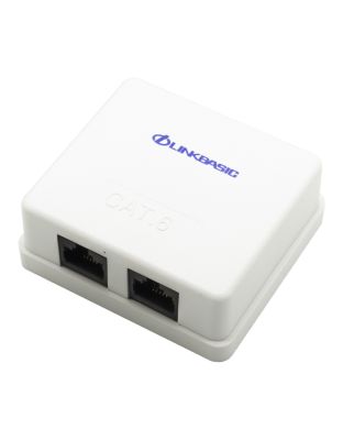 Linkbasic_Cat6_Double_Surface_Mount_Box