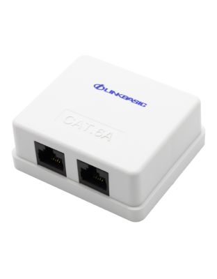 Linkbasic_Cat6a_Double_Surface_Mount_Box
