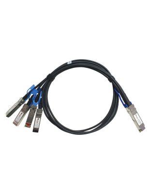 Linkbasic_Breakout_Copper_Cable_1m_1_QSFP28_to_4_SFP28_Uplink_Cable