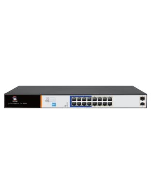 Scoop_16_Port_Gigabit_PoE_150W_2SFP_Switch