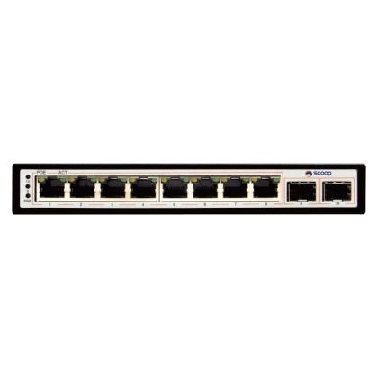 Scoop_8_Port_Gigabit_PoE_96W_2SFP_Switch