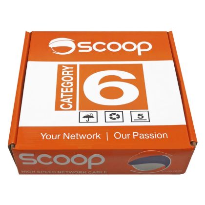 Scoop_100m_Box_Cat6_CCA_Grey_UTP_Cable
