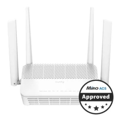 Cudy_Dual_Band_WiFi_6_3000Mbps_5dBi_Gigabit_Mesh_Router_White_WR3000S