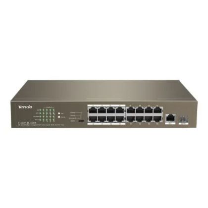 Tenda_16-Port_Fast_Ethernet_Switch_with_16-Port_PoE_TEF1118P-16-150W