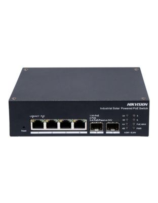 Hikvision_4_Port_Gigabit_Smart_Managed_Industrial_Solar_PoE_Switch