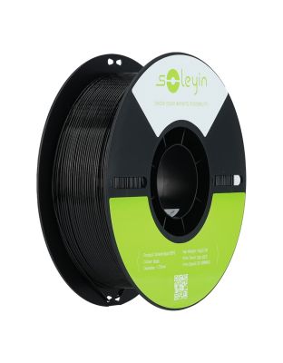 Soleyin_Basic_PETG_Black_1.75_1KG_Black_Neutral_Tray
