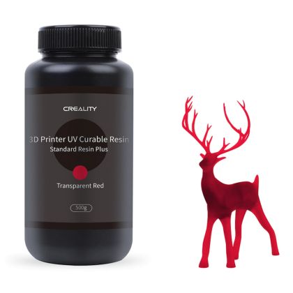 Creality_LCD_Resin_500g_Transparent_Red