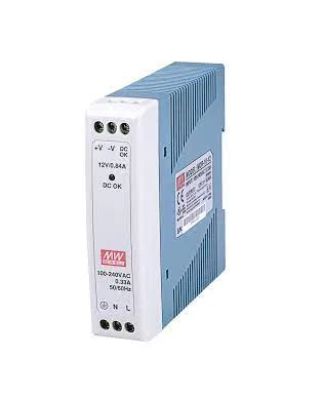 VIVOTEK_12V_10W_Single_Output_Industrial_DIN_Rail_Power_Supply