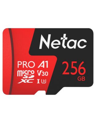 NETAC_PRO_256GB_MICRO_SD_AND_ADAPTOR