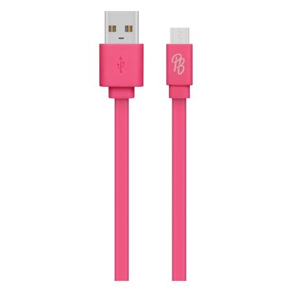 Pro_Bass_Energize_Series_Packaged_Micro_USB_Cable_-_Pastel_Pink_1.2m