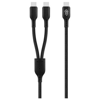 Pro_Bass_Cord_Series_1.2m_15w_USB-C_to_2x_USB-C_Braided_-_Black