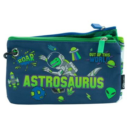 Quest_3_Piece_Pencil_Case_Set_-_Astrosaurus_-_Green