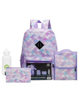 Quest_4-Piece_Backpack_Set_Mermaid_Tail_Lilac