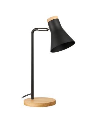 Switched_Liron_Series_Metal_Desk_Lamp_-_Black