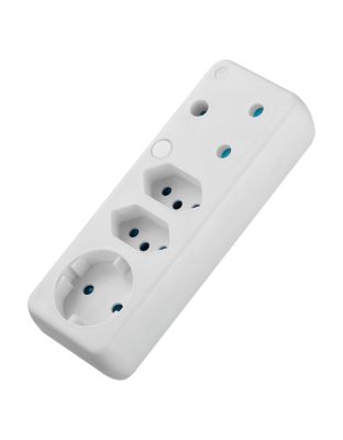 SWITCHED_4_Way_Schuko_Adaptor
