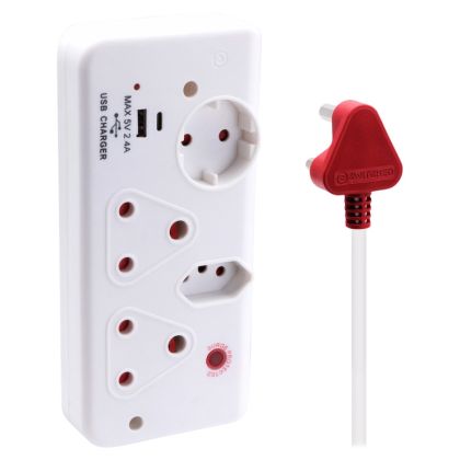 Switched_4-Way_with_1x_Type-C_1x_USB_2.4a_Socket_Medium_Surge-Protected_0.5m