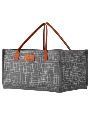 Totes_Babe_Wavy_Series_Nursery_Caddy_Grey