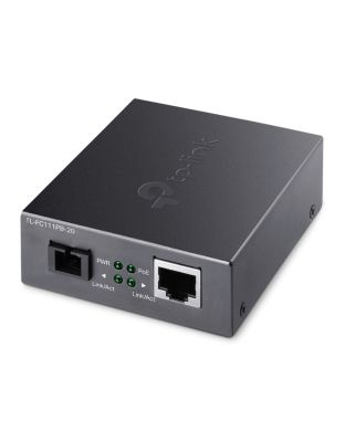 TP-Link_TL-FC111PB-20_10_100Mbps_WDM_Media_Converter_with_1-Port_PoE