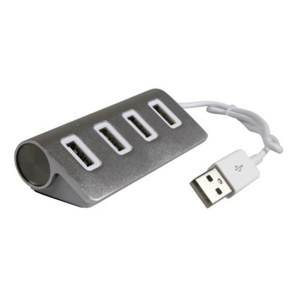 Volkano_Pivot_series_4_port_USB_Hub_-_silver