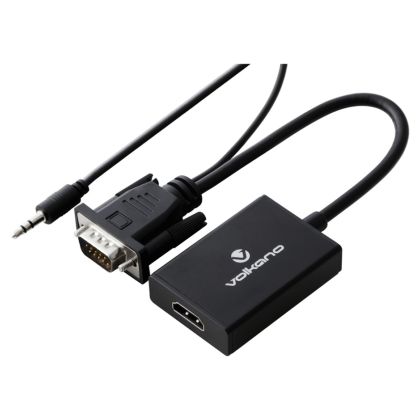 Volkano_Append_series_VGA_male_to_HDMI_female_converter_10cm_cable_with_Sound
