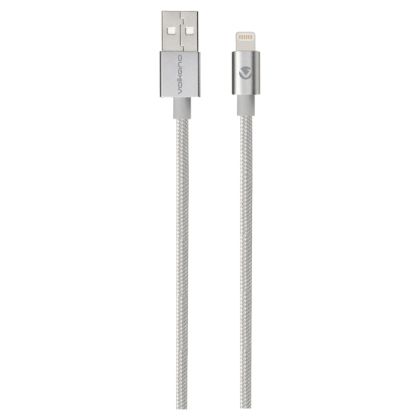 Volkano_Strike_Series_1.2m_MFI_Lightning_Charge_Data_Cable_-_Silver