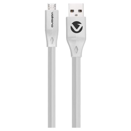 Volkano_Slim_Series_Flat_PVC_Micro_USB_Cable_1.2m_-_White