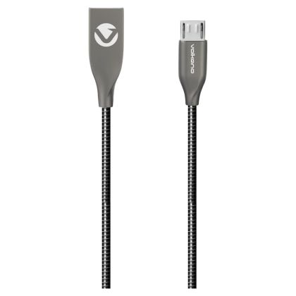 Volkano_Iron_Series_Round_Metallic_Spring_Micro_USB_Cable_1.2m_-_Black