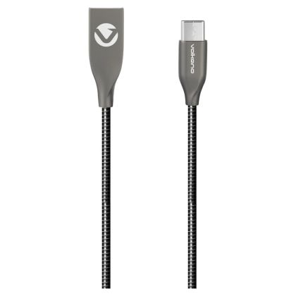Volkano_Iron_Series_Round_Metallic_Spring_Type-C_Cable_1.2m_-_Black