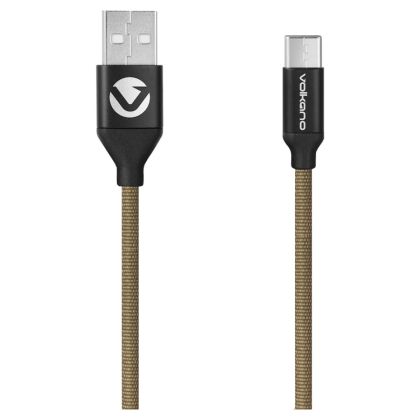Volkano_Weave_Series_Fabric_Braided_Micro_USB_Cable_1.2m_-_Army_Green
