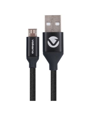 Volkano_Weave_Series_Fabric_Braided_Micro_USB_Cable_1.2m_-_Black