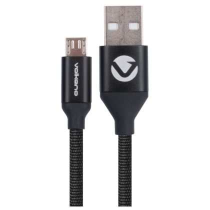 Volkano_Weave_Series_Fabric_Braided_Micro_USB_Cable_1.2m_-_Black