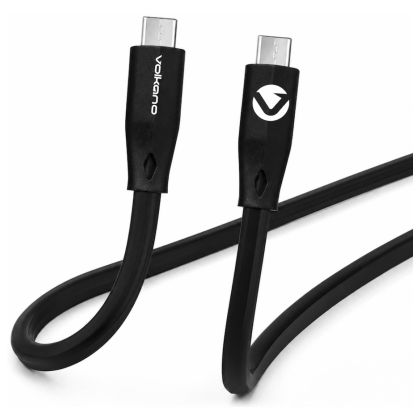 Volkano_Slim_Series_Type-C_to_Type-C_Cable_30W_-_Black_1.2m