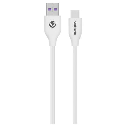 Volkano_Flexi_Series_USB_to_Type-C_1.5m_30w_-_White
