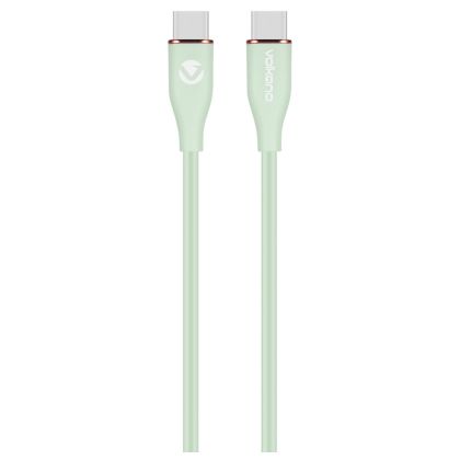 Volkano_Flexi_Series_Type-C_to_Type-C_1.5m_60w_-_Green