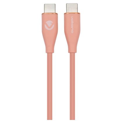 Volkano_Flexi_Series_Type-C_to_Type-C_2.5m_60w_-_Pink