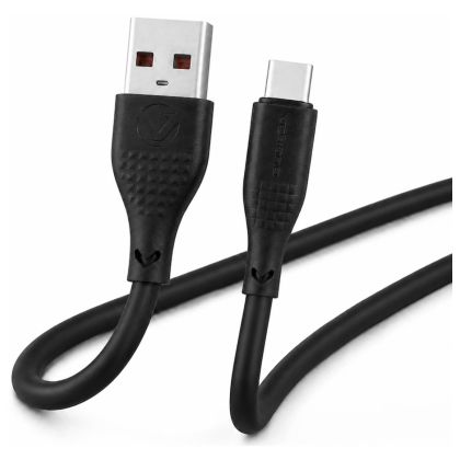 Volkano_Nova_Series_USB_A_to_USB_C_100W_1.2m_TPE_cable-_Black