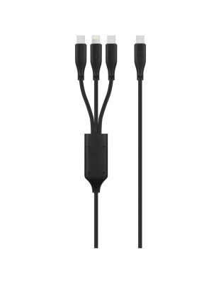 Volkano_Nova_Series_USB_C_to_2_USB_C_and_lightning_cable_100W_TPE-Black